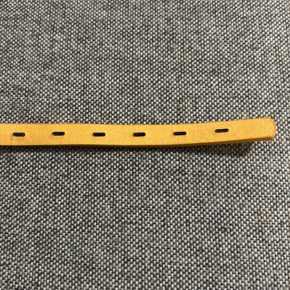 Anne Klein mustard yellow belt, size L/XL. - Picture 5 of 11